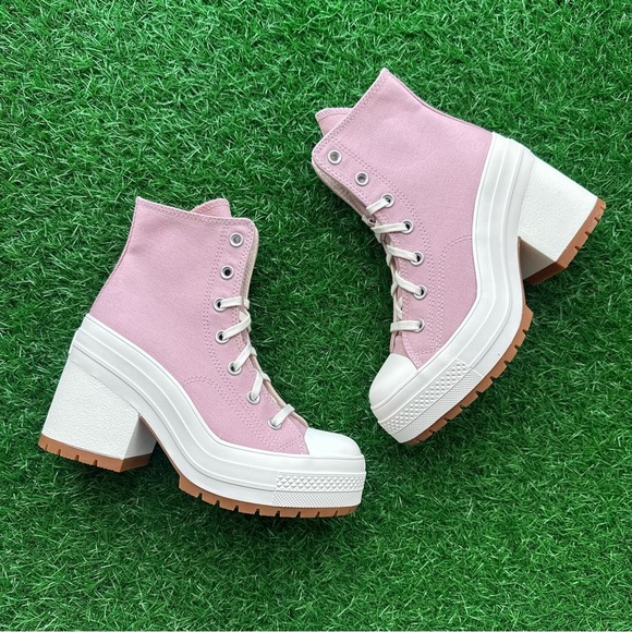 Unavailable 🎁Converse Chuck 70 De Luxe Heel X Hi Static Pink - Picture 4 of 8